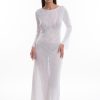 Women TJ Swim | Sloane Crochet Maxi Dress